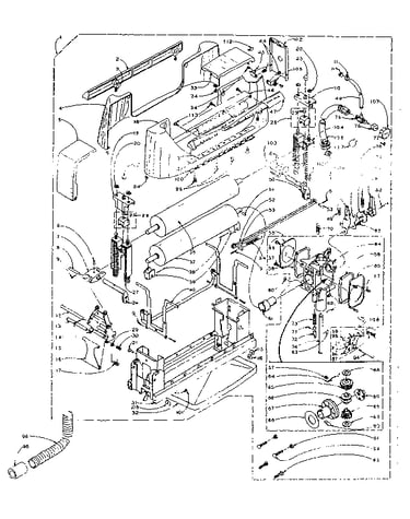 Wringer and wringer gear case assembly