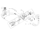 Kenmore 1106102850 pump assembly and pump parts diagram