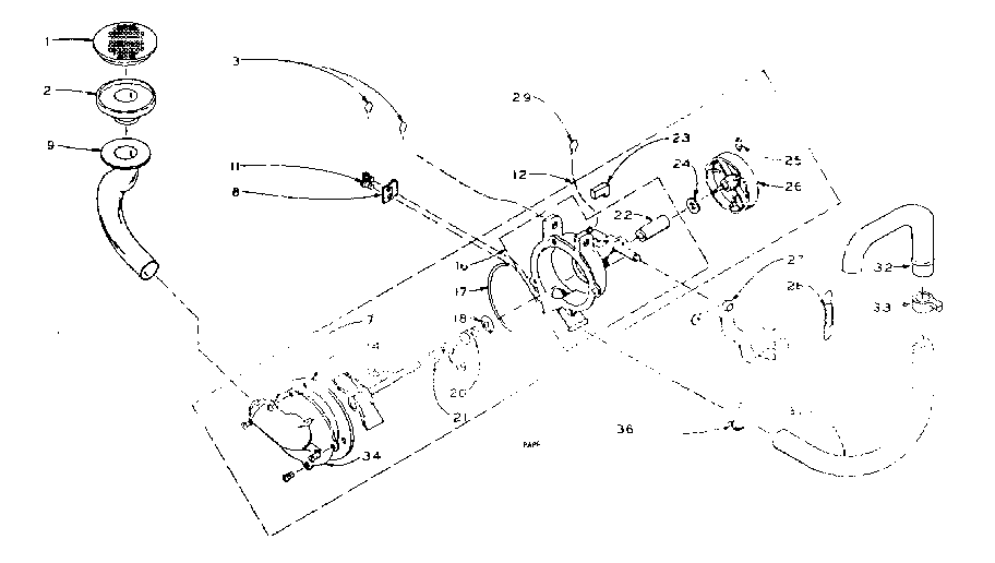 Pump assembly and pump parts