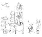 Kenmore 1106103000 machine sub-assembly diagram