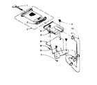 Kenmore 1106105500 filter assembly diagram