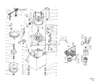 Kenmore 1106105560 machine sub-assembly diagram