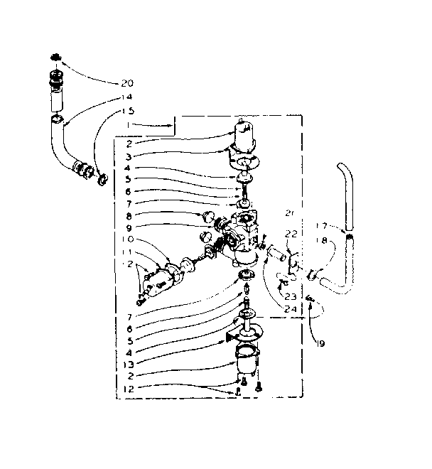 MIXING VALVE ASSEMBLY