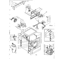 Kenmore 1106107401 machine sub-assembly diagram