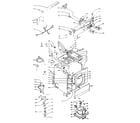 Kenmore 1106107500 machine sub-assembly diagram