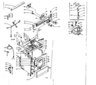Kenmore 1106107501 machine sub-assembly diagram