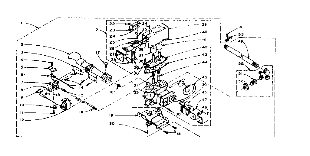 White rodgers burner assembly (modulating)