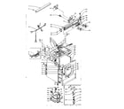 Kenmore 1106108500 machine sub-assembly diagram