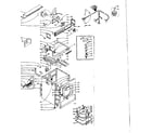 Kenmore 1106108701 machine sub-assembly diagram