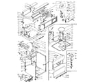 Kenmore 1106108801 machine sub-assembly diagram