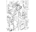 Kenmore 1106108802 machine sub-assembly diagram