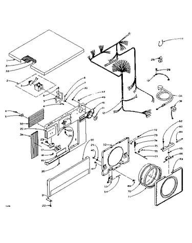 Top and front assembly