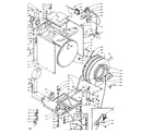Kenmore 1106109100 base and tank assembly diagram