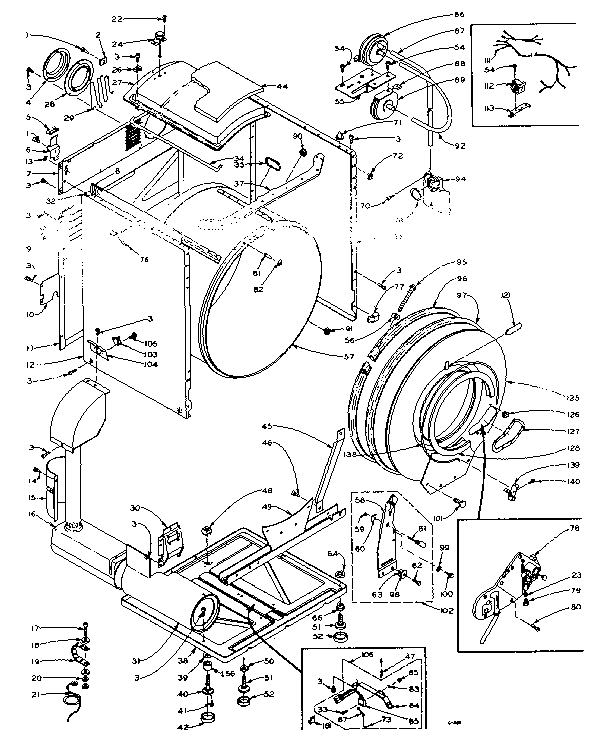 Base and tank assembly