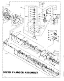 Speed changer assembly