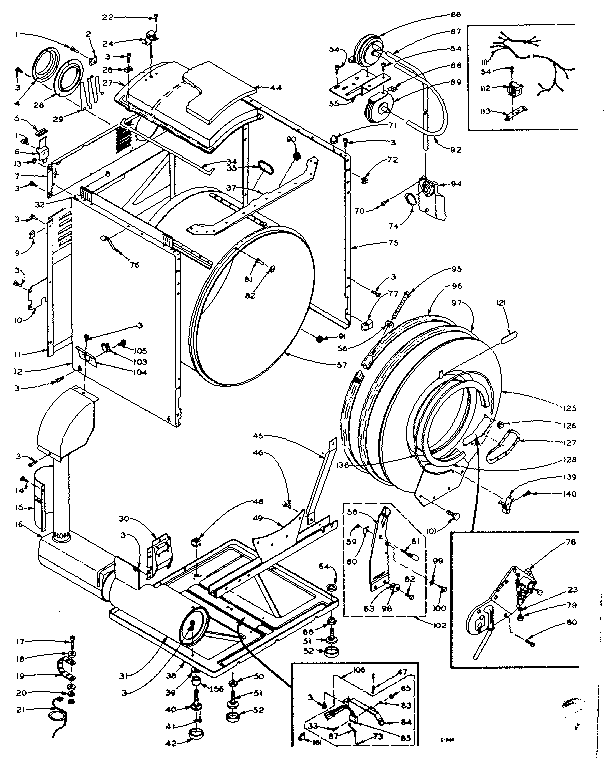 BASE AND TANK ASSEMBLY