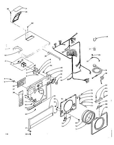 Top and front assembly