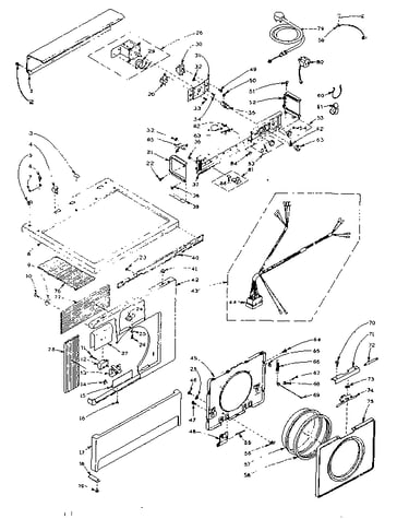Top and front assembly