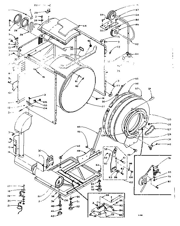 BASE AND TANK ASSEMBLY