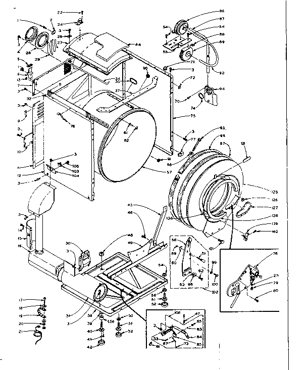 Base and tank assembly