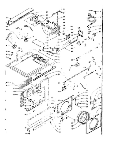 Top and front assembly