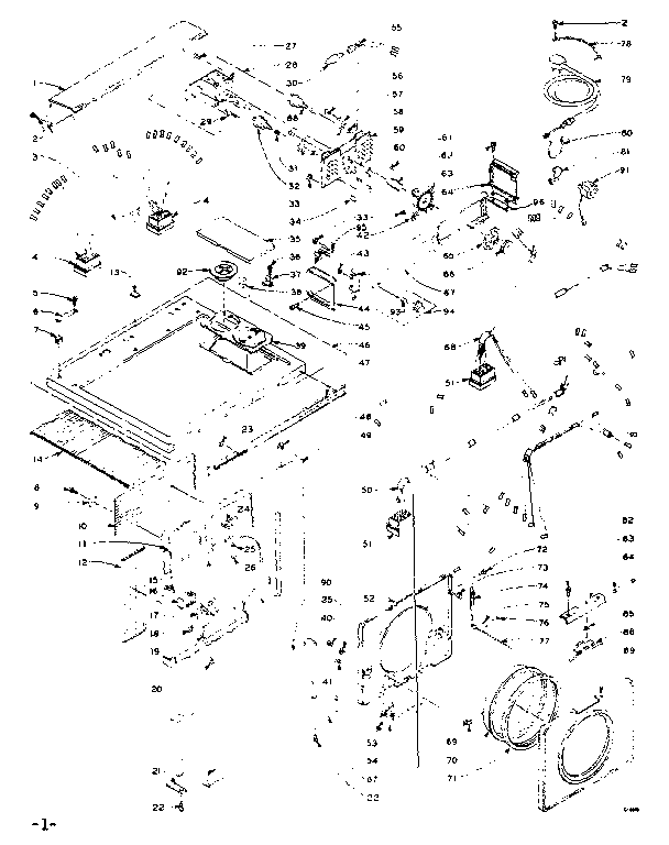 TOP AND FRONT ASSEMBLY