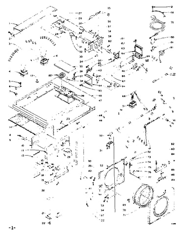 Top and front assembly