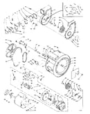 Blower, cylinder, pump and motor
