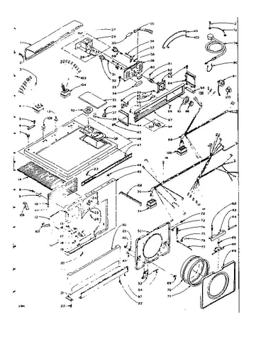 Top and front assembly