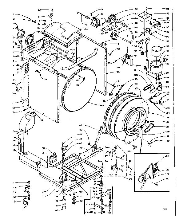 BASE AND TANK ASSEMBLY