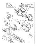 Blower cylinder, pump and motor