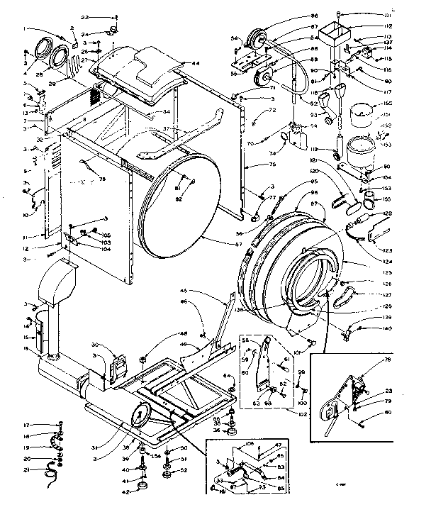 BASE AND TANK ASSEMBLY