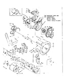 Blower, cylinder, pump and motor