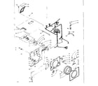 Kenmore 1106110101 top and front assembly diagram