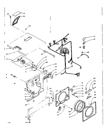 Top and front assembly