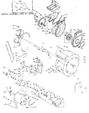 Blower, cylinder, pump and motor