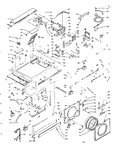 Top and front assembly