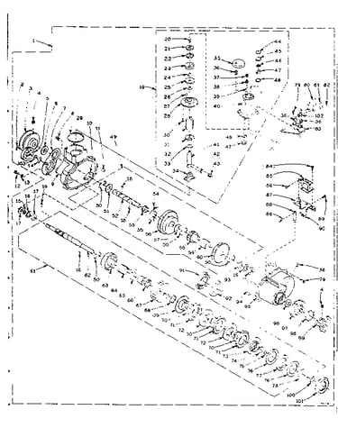 Speed changer assembly