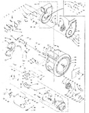 Blower, cylinder, pump and motor