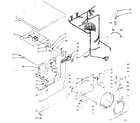 Kenmore 1106110100 top and front assembly diagram