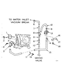 Blower inlet flush accessory