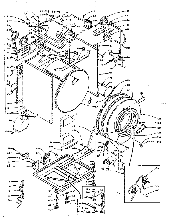 Base and tank assembly