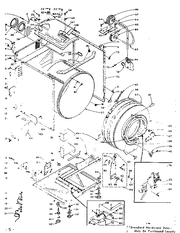 BASE AND TANK ASSEMBLY