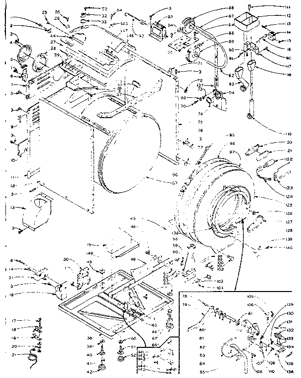 Base and tank assembly