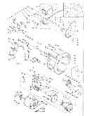 Blower, cylinder, pump and motor