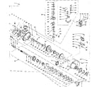 Kenmore 1106110801 transmission assembly diagram