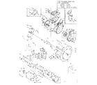 Kenmore 1106110803 blower, cylinder, pump and motor diagram