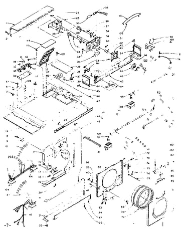 Top and front assembly