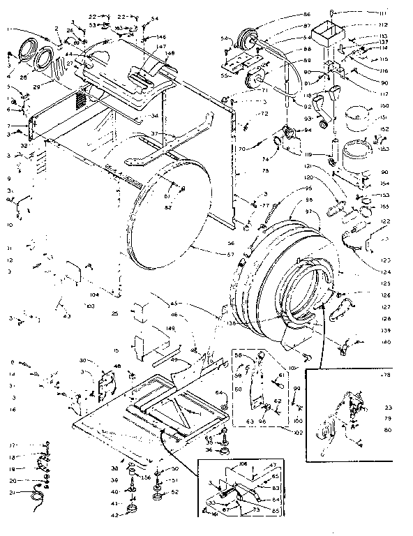 BASE AND TANK ASSEMBLY