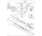 Kenmore 1106110804 speed changer assembly diagram